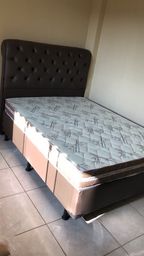 Título do anúncio: cama box Colchão D33+Cabeceira+Base+Brinde