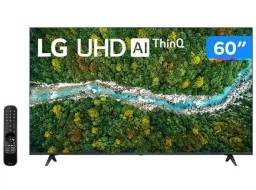 Título do anúncio: 12x315 Smart TV LG 60 4K Hdr Bluetooth Alexa Nova Lacrada NF - 9.91.57.92.17