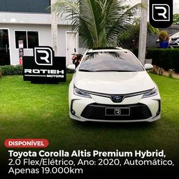 Título do anúncio: Corolla 2020, Altis Premium Hybrid 1.8, 19Mil Km, Automático!!! 
