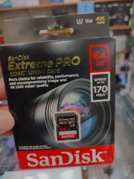 Título do anúncio: Cartão de memória 64gb para câmera fotográfica 