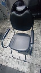 Cadeira de barbeiro antiga Probar - Equipamentos e mobiliário