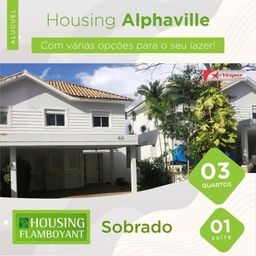 Título do anúncio: Casa de Condomínio para Aluguel em Residencial Alphaville Flamboyant - Goiânia