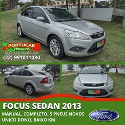 Título do anúncio: Focus Sedan 1.6 2013 Manual Baixo Km IPVA 2022 pago
