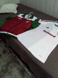 Título do anúncio: Casaco e camisa do Fluminense feminina