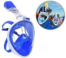 Título do anúncio: Mascara Mergulho Snorkel Suporte Gopro Ação Profissional