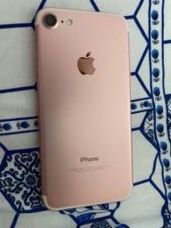 Título do anúncio: iPhone 7 32gb rosa 