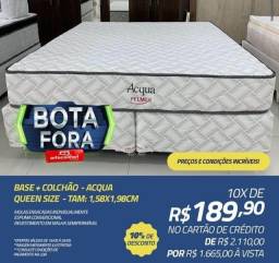 Título do anúncio: cama queen size de molas ensacadas apenas 10x de 189,00 no cartão/ Entrega gratuita