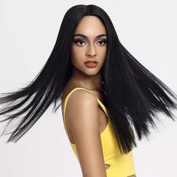 Título do anúncio: Peruca lace wig #1 repartição NOVA