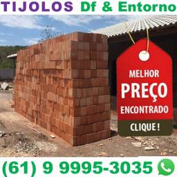 Título do anúncio: Tijolos direto da Fábrica em Brasília e Entorno Ligue: (61) 9 9995+6363 b+wonn