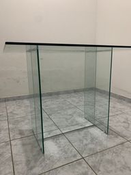 Título do anúncio: Mesa toda de vidro