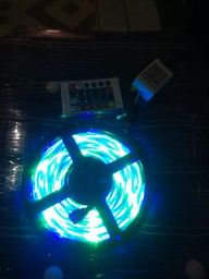 Fita de led colorida central e controle