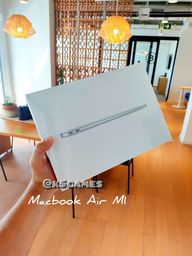 Título do anúncio: Macbook Air M1 8GB 256GB 13.3 Silver - Lacrado - ATENÇÃO AMIGOS ABC SP