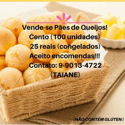 CENTO de p�es de queijo de qualidade!!