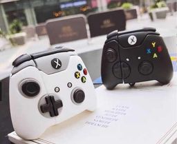 Título do anúncio: Capa Case Airpod 1/2 e TWS Silicone Controle Xbox Branco e Preto