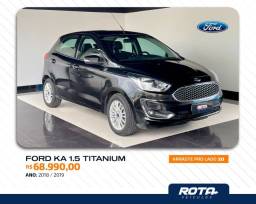 Título do anúncio: Lindo Ford Ka Titanium Automático 2019