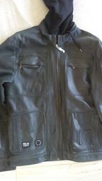 jaqueta de couro oakley