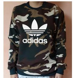 adidas moletom camuflado