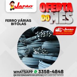 Ferro Várias Bitolas em Promoção Faça Seu Orçamento Pelo Whatsapp -  Materiais de construção e jardim - Samambaia Sul (Samambaia), Brasília  1208935518