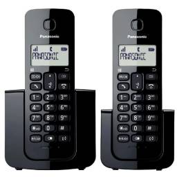 Título do anúncio: Telefone Sem Fio Panasonic Dect 6.0 Combo (2 Telefones<br>)
