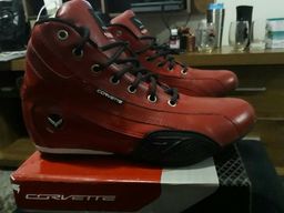 bota couro corvette suzuka masculina