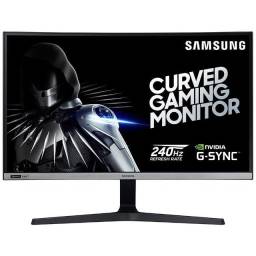 Título do anúncio: Monitor Samsung LED 27' Gamer Curvo Full HD GSync 240Hz - Loja Fgtec Informática