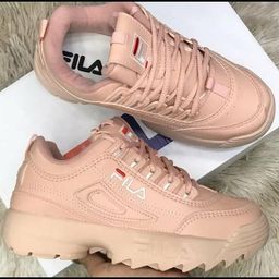 tenis fila salmon