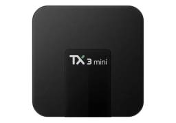 Título do anúncio: Tv Box Tanix Tx3 Mini Padrão 4k 16gb Preto Com Memória Ram De 2gb