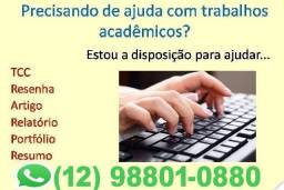 Título do anúncio: Trabalhos Universitários, Portifólios (Anhanguera e Unopar), Escolares e TCCs