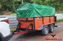 Título do anúncio: Carretinha BRAVOLLI ' PA ° Reboque com entrega e garantia em todo Brasil 