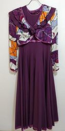 vestido de prenda estampado