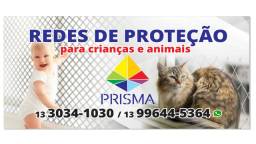Título do anúncio: Redes de Proteção e Telas para crianças e animais