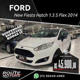 Título do anúncio: Ford New Fiesta Hatch 1.5 S 16v Flex Completo C/ Suspensão Especial 