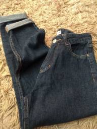 Título do anúncio: Calça Jeans Moom sem Laycra n 38