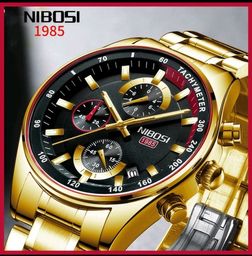 Título do anúncio: NIBOSI Relógio Masculino Moda Luxo Quartzo à Prova D 'Água Cronógrafo Relógio