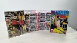 Coleção One Punch Man 1 a 23 + catalogo dos herois