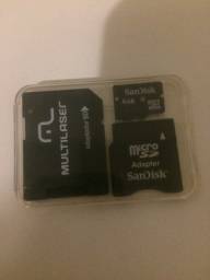 Título do anúncio: Cartão de memória 4gb SanDisk