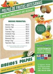 Título do anúncio: POLPAS DE FRUTAS 100% NATURAL 