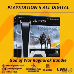Playstation 5 Midia Fisica - Bundle God Of War Ragnarok