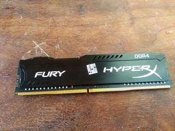 Título do anúncio: Memória DDR4 4GB Hyper X Fury 2400mhz