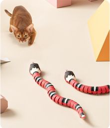 Título do anúncio: Cobra 3d De Brinquedo Usb Interativo Para Gatos!!