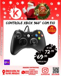 Controle para Xbox 360 sem fio (Loja WiKi) - Videogames - COHAB Anil III,  São Luís 919433194