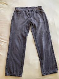 Título do anúncio: Calça Jeans Original Fideli Cintura + Baixa Slim Fit Tamanho 46 Cor Cinza - Ótimo Estado