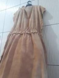 vestido de pano de saco