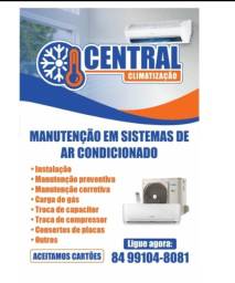 Título do anúncio: Instalação e manutenção de ar-condicionado 