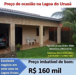 Título do anúncio: Casa para venda com 160 metros quadrados com 3 quartos na Lagoa do Uruau - Beberibe - CE
