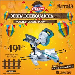 Título do anúncio: Serra de Esquadria 1430w - Entrega Grátis