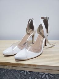 Título do anúncio: Sapato Scarpin Branco