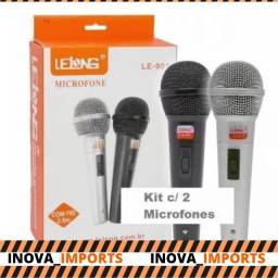 Título do anúncio: Kit 2 microfones