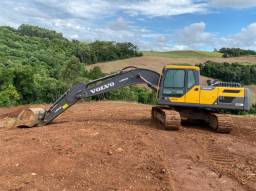 Título do anúncio: Escavadeira Hidraulica Volvo ec210d ano 2021 semi nova