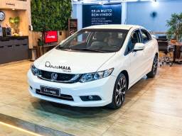 Título do anúncio: Honda Civic LXR 2.0 Flexone Automático 2015 Raridade Top!!!